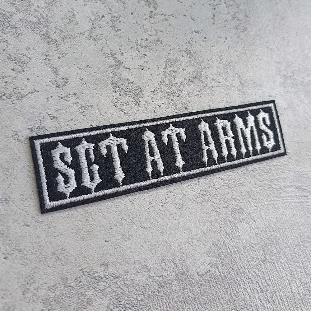 Sgt at Arms (Sergeant at Arms) patch Sgt at Arms (Sergeant at Arms) patch