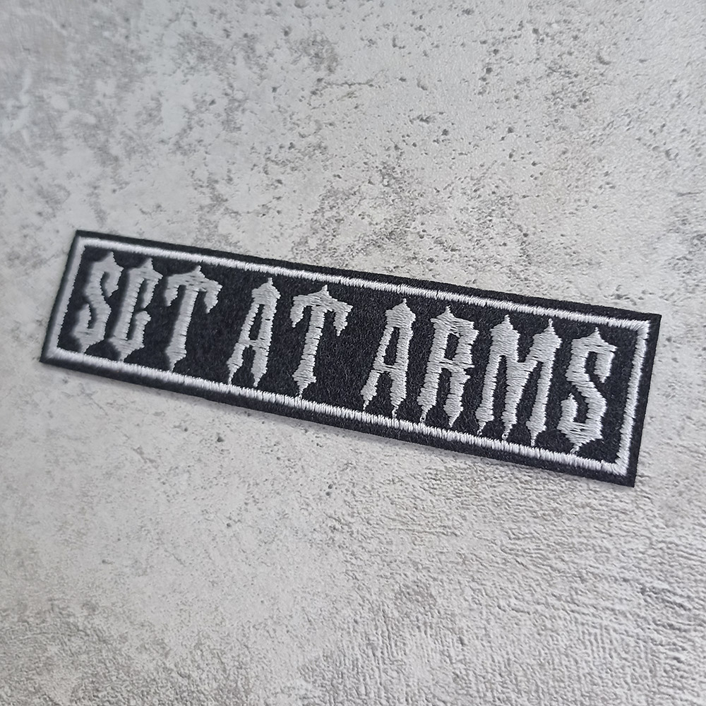 Sgt at Arms (Sergeant at Arms) patch Sgt at Arms (Sergeant at Arms) patch