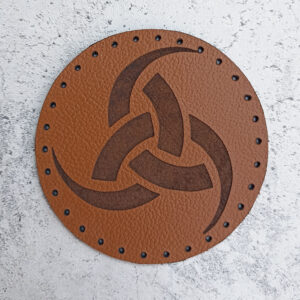 Odin's Horn leather patch