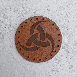 Odin's Horn leather patch