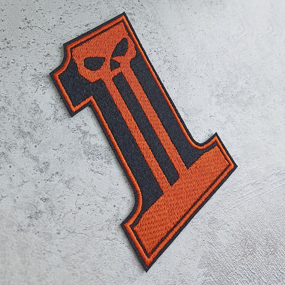 Harley-Davidson number one patch Harley-Davidson number one patch