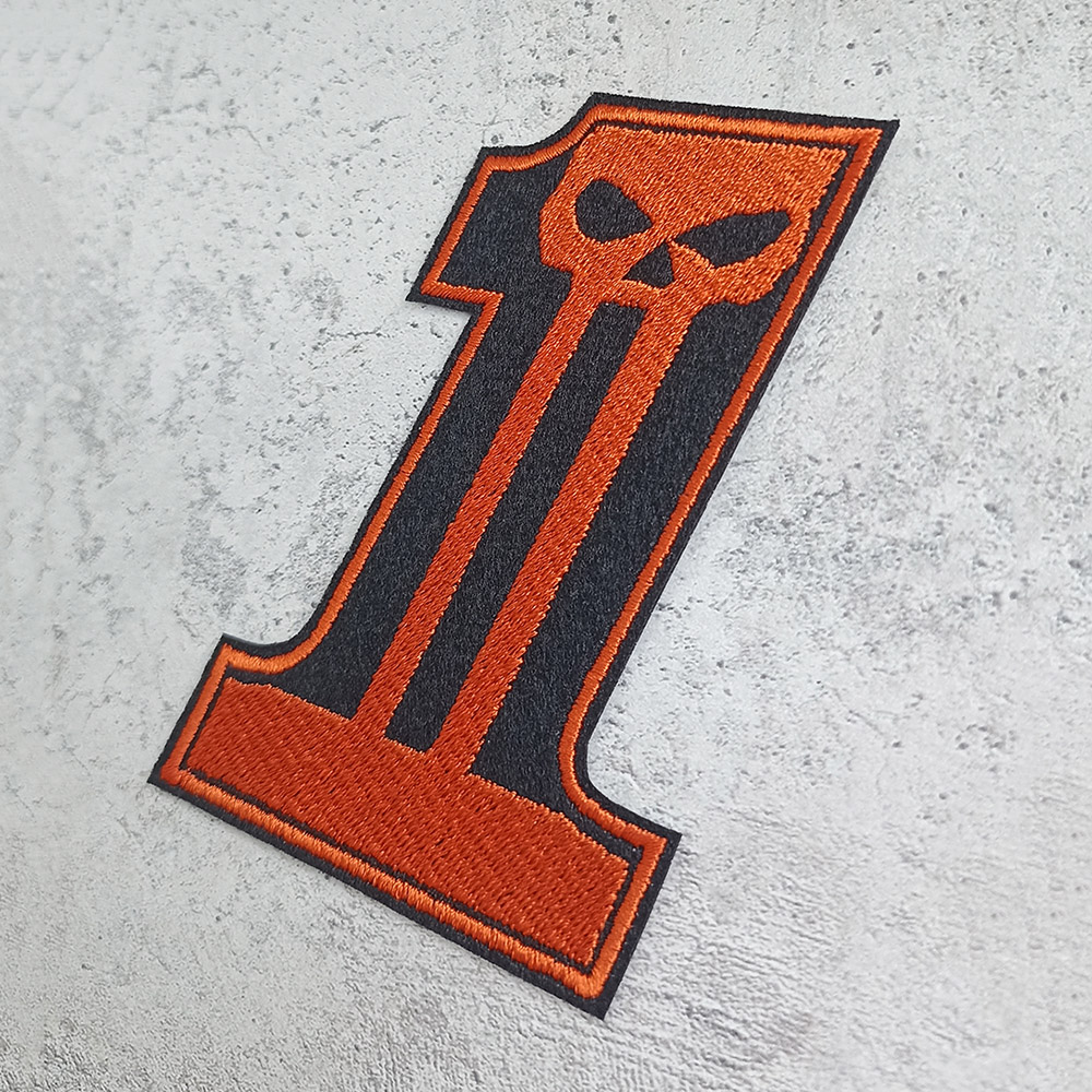 Harley-Davidson number one patch Harley-Davidson number one patch