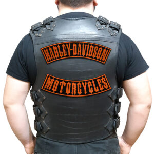Harley-Davidson motorcycles back patch