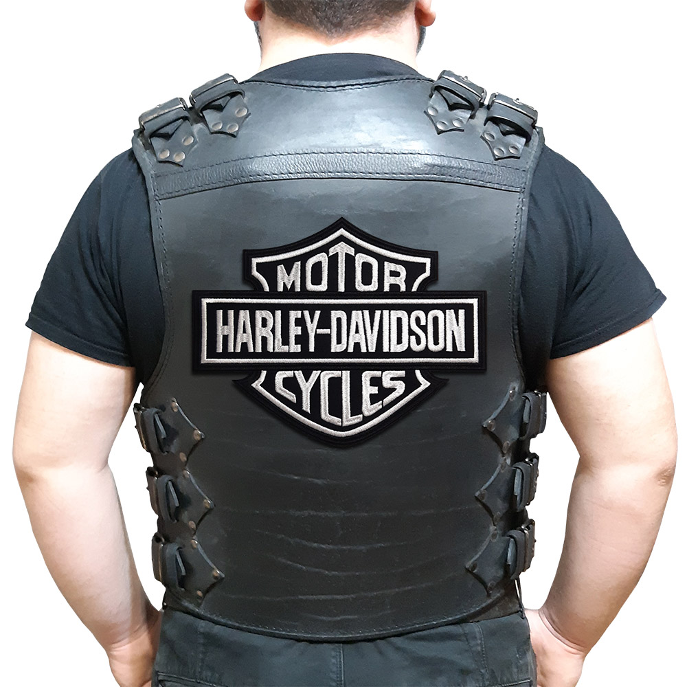 Harley-Davidson logo large back patch Harley-Davidson logo large back patch